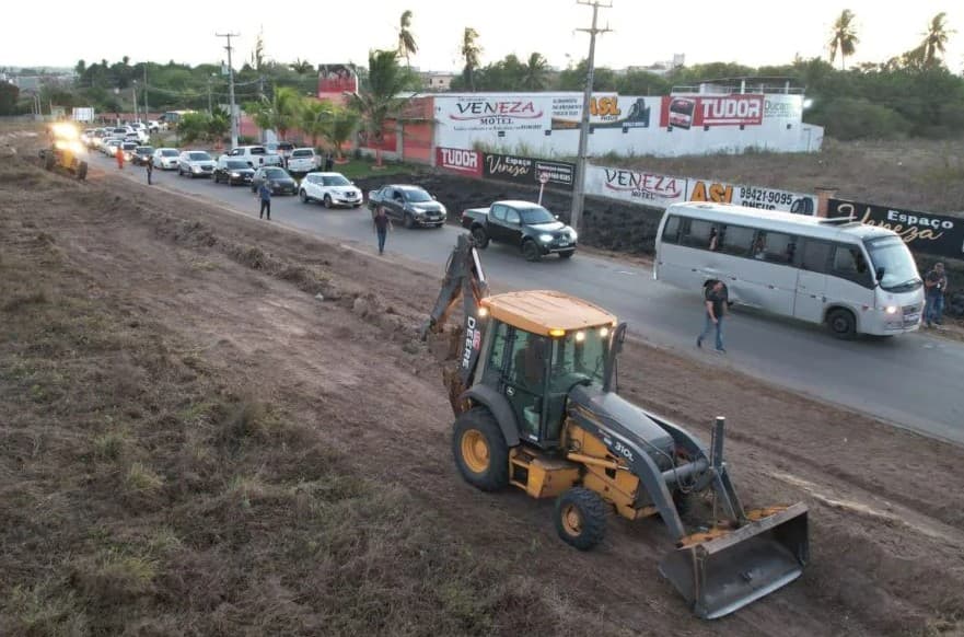 DER suspende restauração da Estrada de Pipa até 2 de janeiro para evitar acidentes