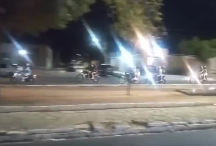 ‘Rolezinho' termina com 13 motocicletas apreendidas em Mossoró na madrugada desta quarta-feira (25)