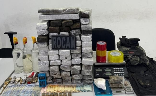 ROCAM prende dois homens com 72 quilos de maconha em Pirangi do Norte