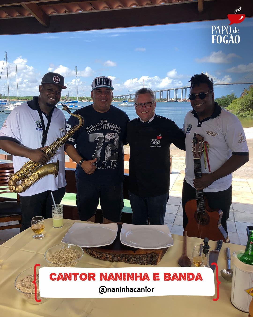 Samba raiz com Naninha, de SP, e duas receitas de dar água na boca no Papo de Fogão desta semana