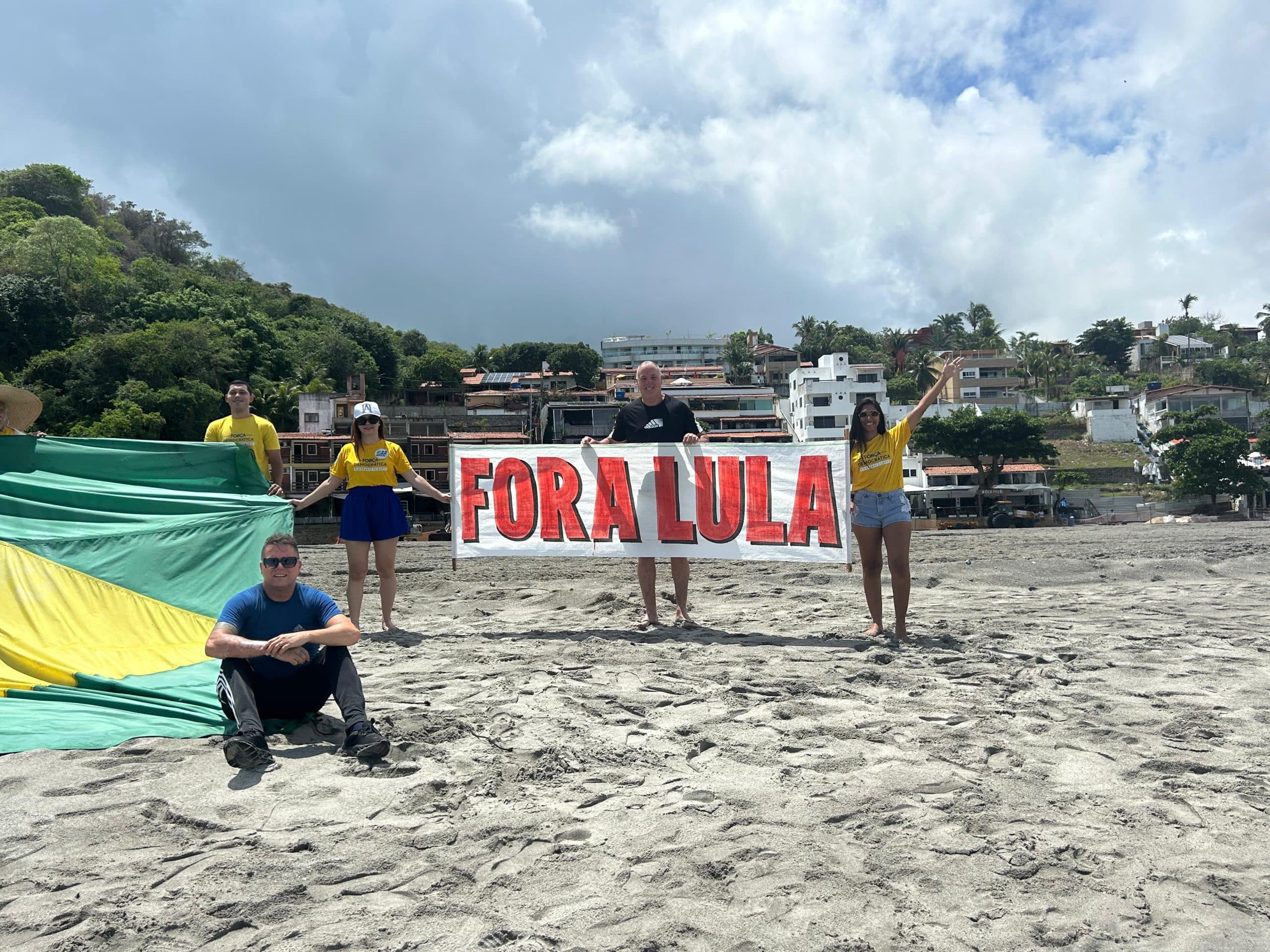 Força Democrática protesta contra Lula e celebra engorda de Ponta Negra