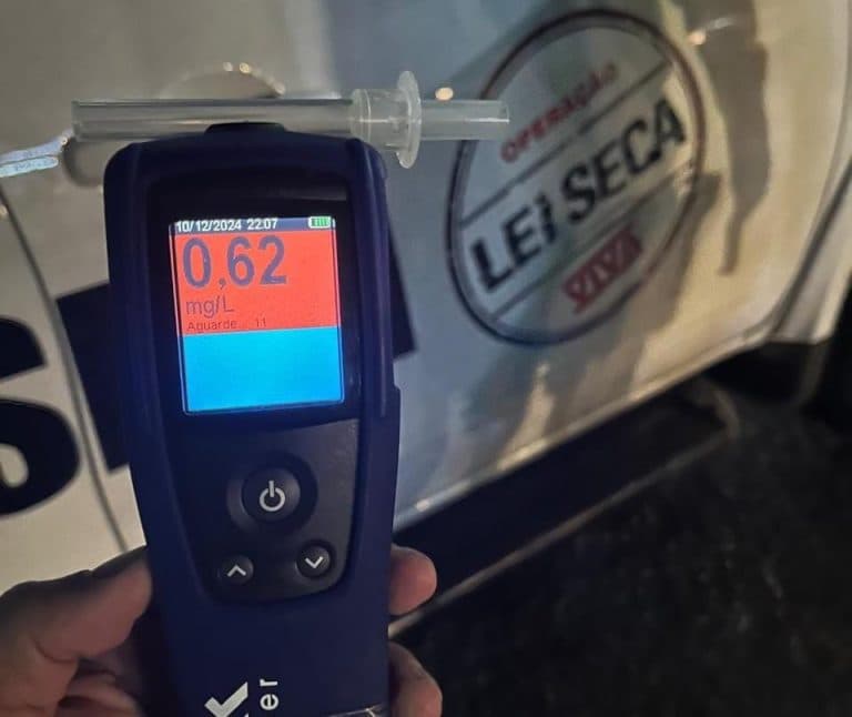 Lei Seca registra 61 prisões no RN por embriaguez ao volante em dezembro de 2024; maior número em um mês desde 2016