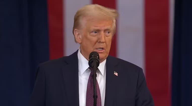 ‘A era de ouro dos Estados Unidos começa neste momento', diz Trump em discurso de posse