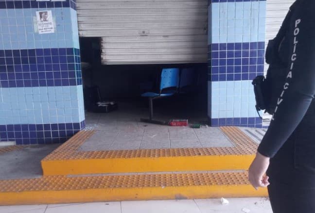 Criminosos arrombam Casa Lotérica em Felipe Camarão e levam o cofre