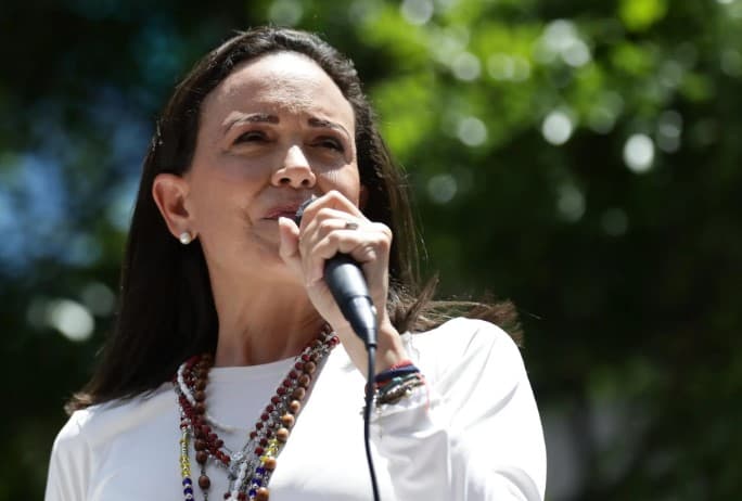 Opositora de Maduro, María Corina Machado agradece Donald Trump por "apoio inabalável"