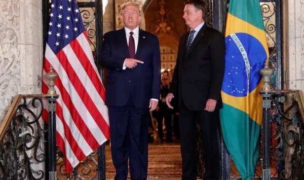 “Há muita semelhança entre eu e o Trump”, diz Bolsonaro