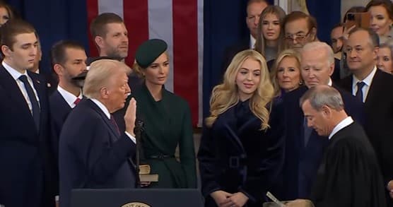 Donald Trump presta juramento e toma posse como 47º presidente dos EUA
