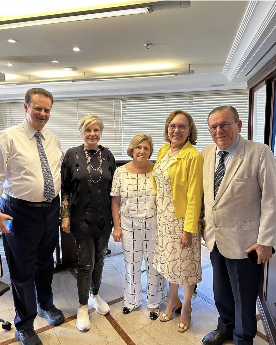 Senadora Zenaide Maia e prefeito Jaime Calado se reúnem com Gilberto Kassab em Brasília