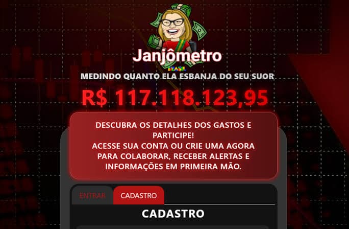 ‘Janjômetro’ quase dobra valor em três meses