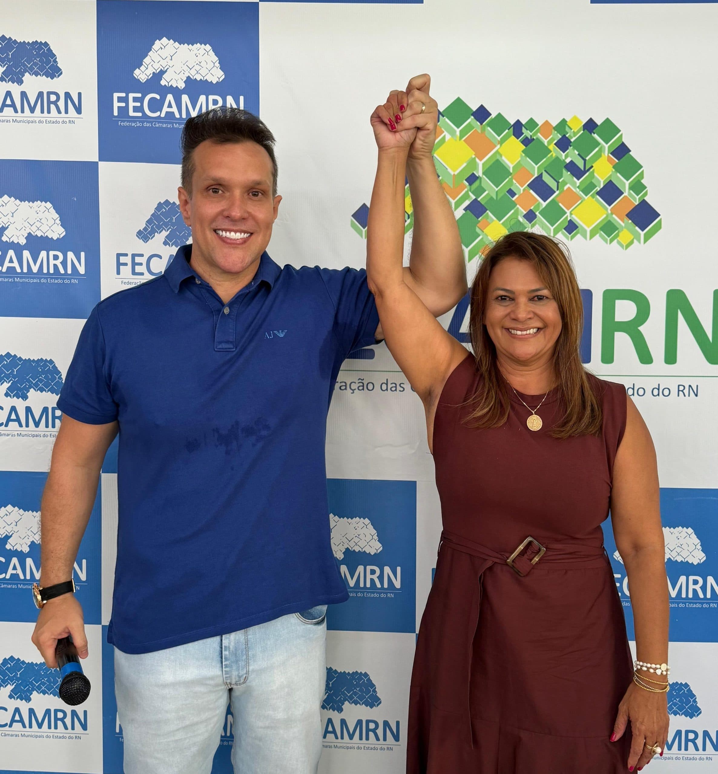 Eriko Jácome é eleito presidente da FECAM com apoio de mais de 100 presidentes de Câmaras Municipais