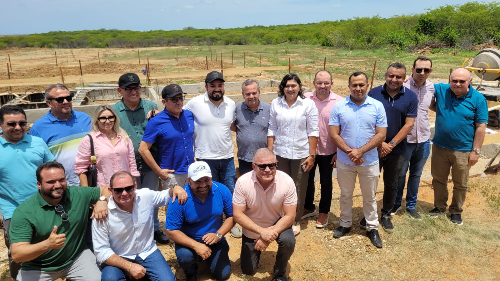 Rogério Marinho visita obras do Distrito Industrial de Caicó com o prefeito Dr. Tadeu