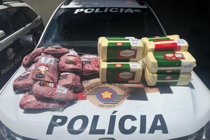 Homem é preso por furto de picanha e queijos avaliados em R$ 4 mil