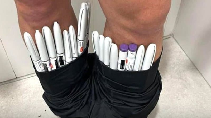 Homem é preso com R$ 350 mil de medicamento para emagrecer