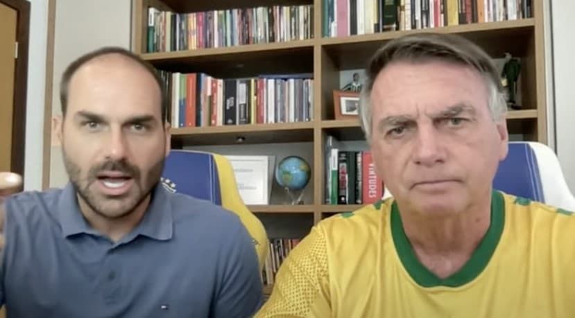 “Eleição sem minha pessoa é negar democracia”, diz Bolsonaro