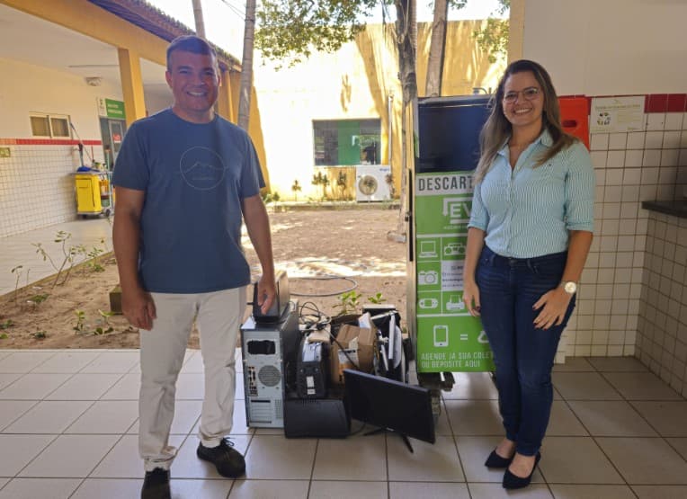 Lixo eletrônico da Câmara de Parnamirim foi doado ao IFRN