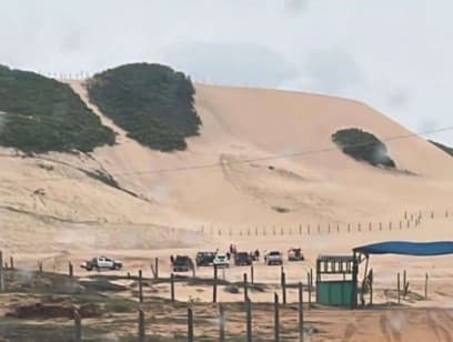 Trilheiros organizam protesto após mulher ser ferida por tiros disparados contra veículos 4×4 nas dunas de Jacumã