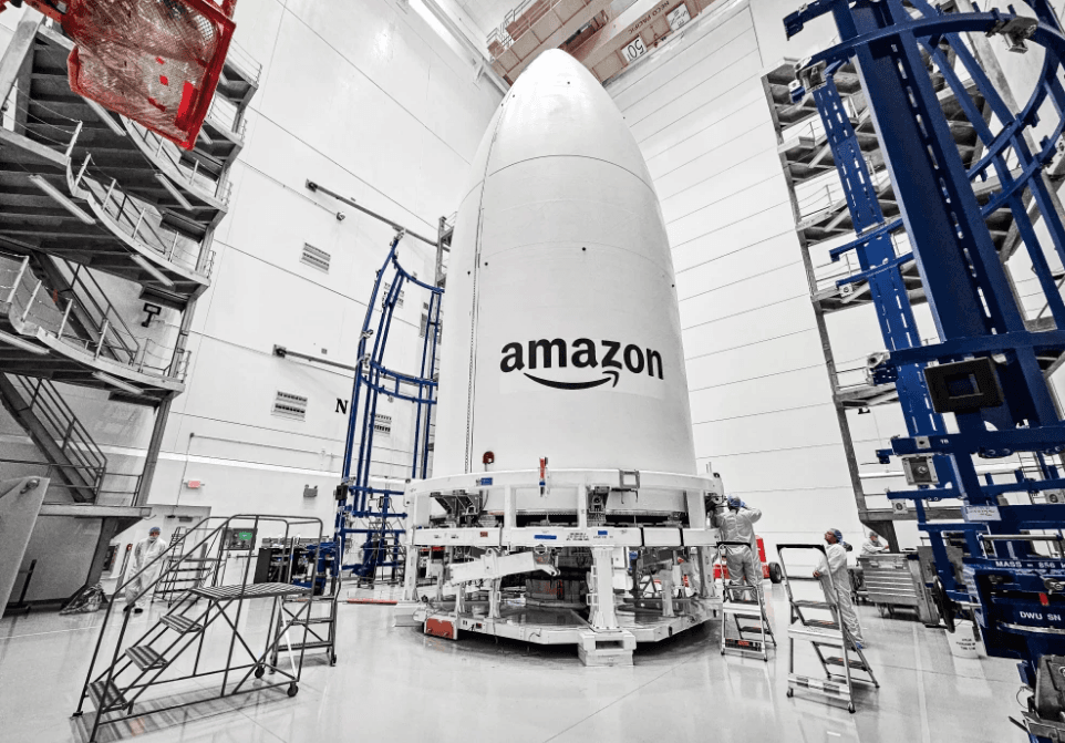 Amazon lança satélites Kuiper em concorrência com Starlink