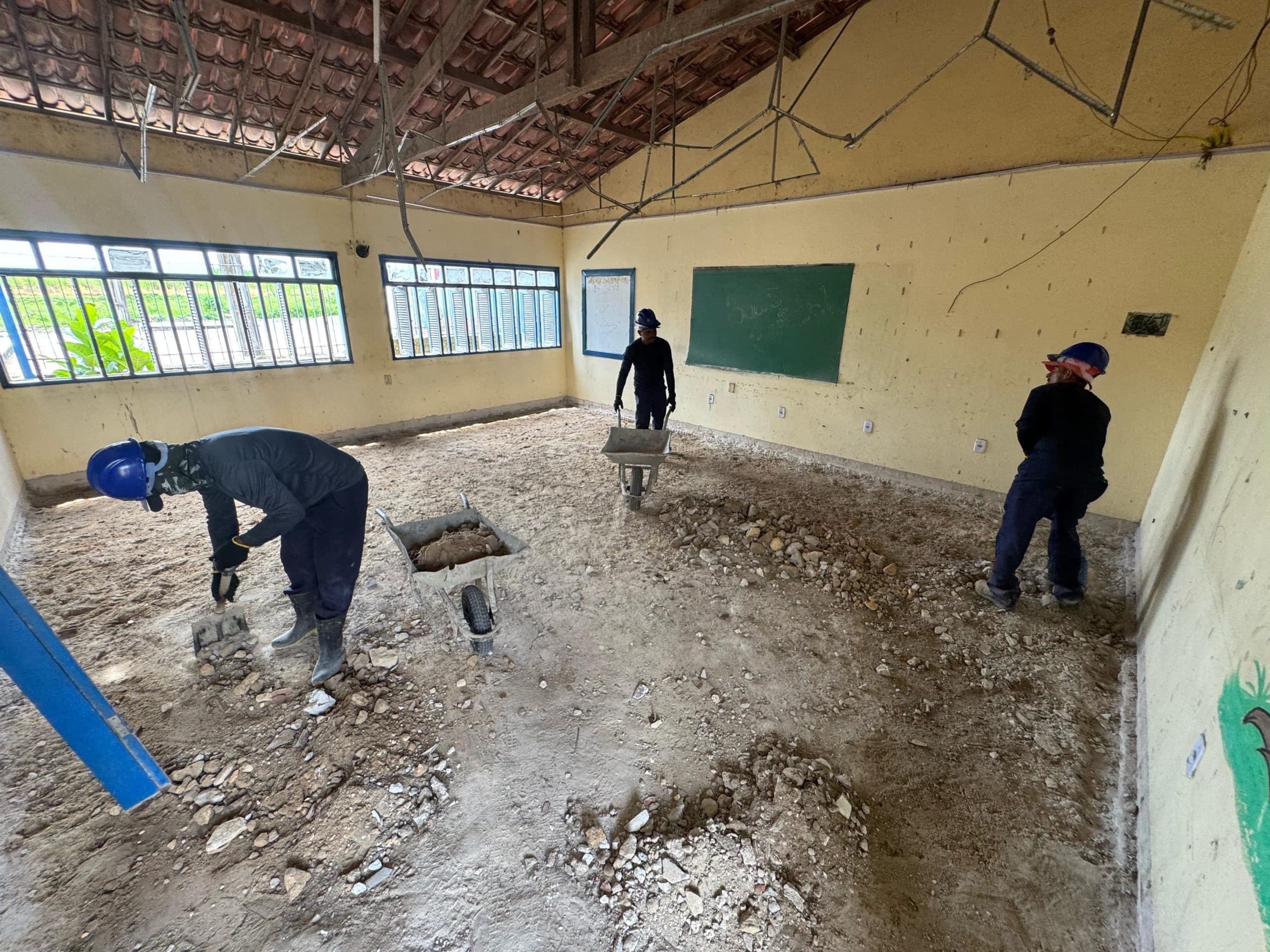 Prefeitura de Ceará-Mirim investe mais de R$ 2,5 milhões na reforma de escolas municipais