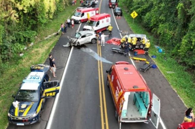 Acidentes em rodovias federais mataram 6.160 pessoas em 2024, diz PRF