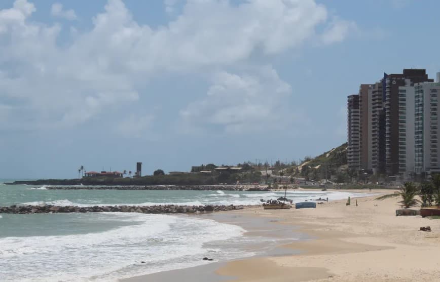 Litoral da Grande Natal tem cinco pontos impróprios para o banho