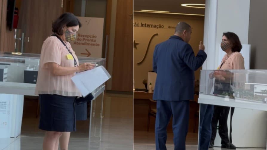 Oficial de Justiça vai a hospital para tentar notificar Bolsonaro sobre abertura de processo no STF