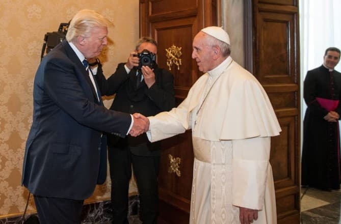 Trump confirma presença no funeral do papa Francisco