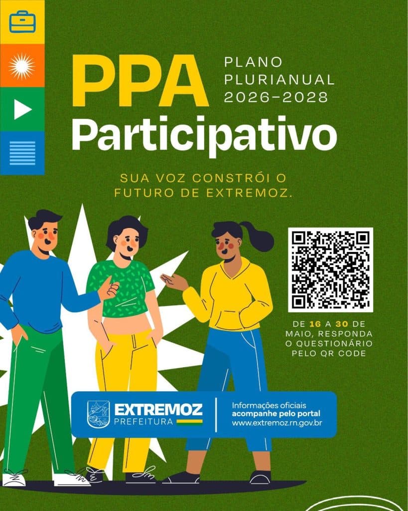 Prefeitura de Extremoz abre orçamento participativo e incentiva população a contribuir com planejamento da cidade