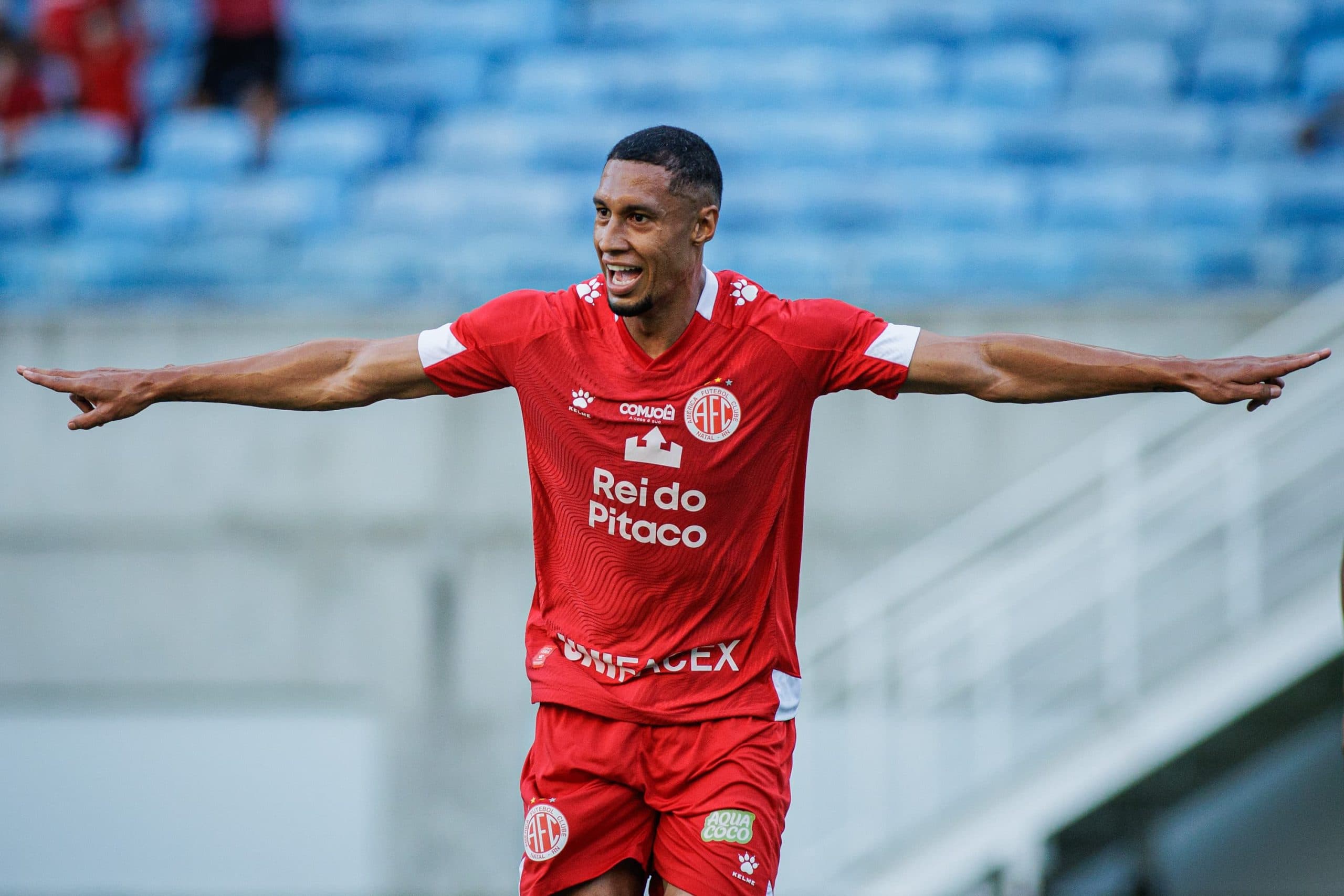 América faz 3 a 0 no Santa Cruz de Natal e segue como vice-líder na Série D