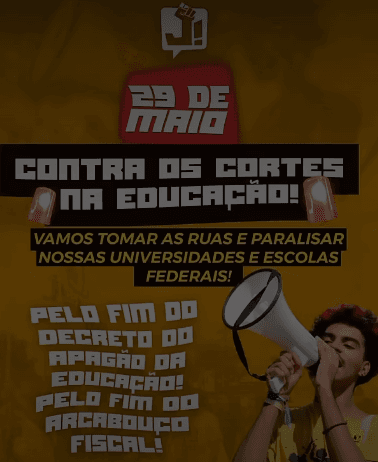 VÍDEO: Estudantes da UFRN convocam protesto contra o governo Lula por cortes na educação