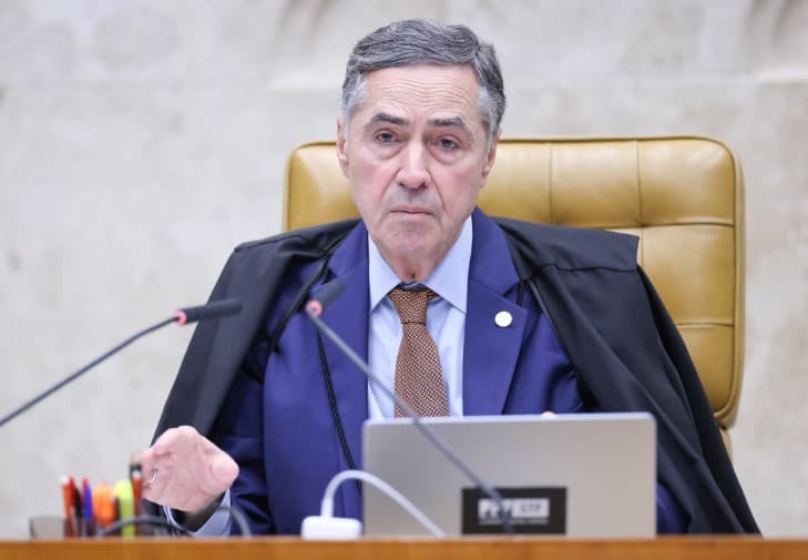 Apenas em maio, Barroso foi a seis eventos patrocinados por empresas com processo no STF