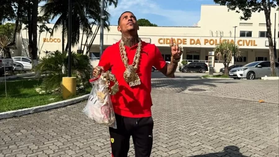 Justiça manda soltar MC Poze do Rodo após quatro dias