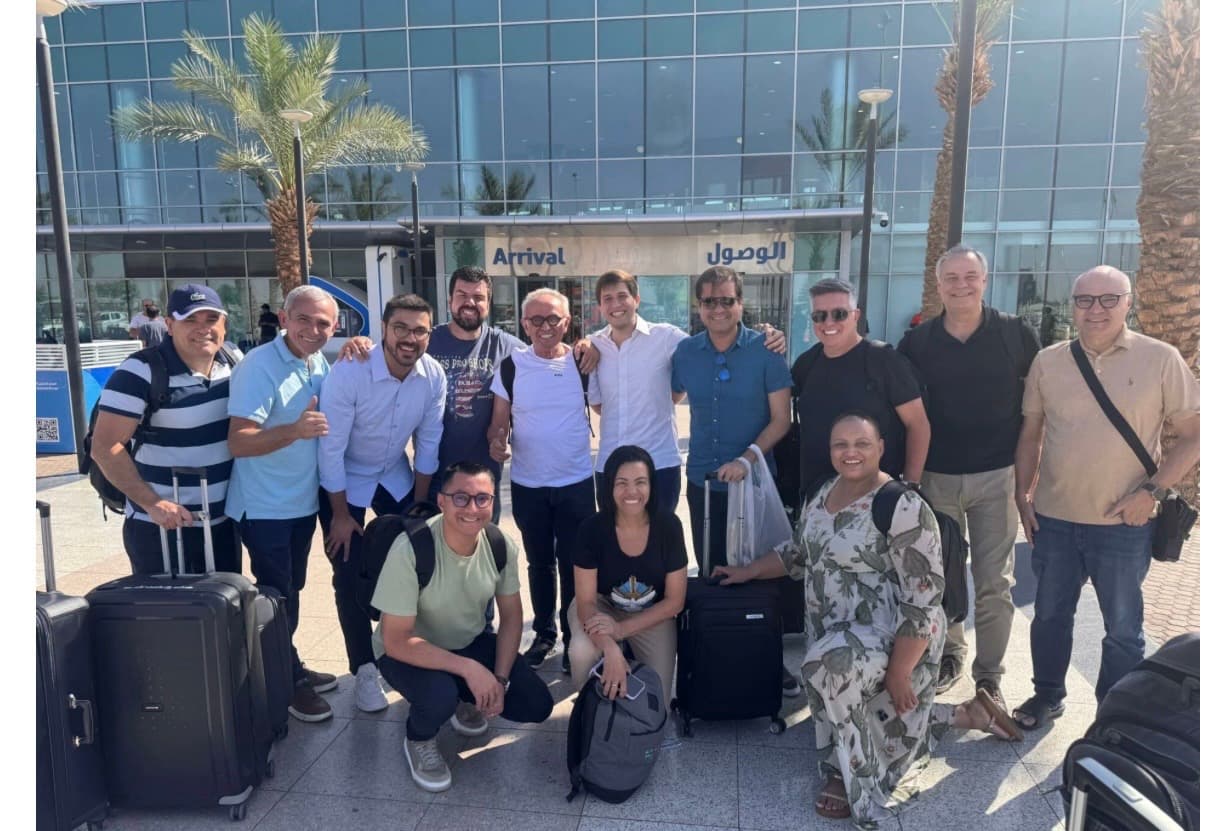 Com secretário de Natal, grupo de brasileiros embarca na Arábia Saudita para retornar ao Brasil