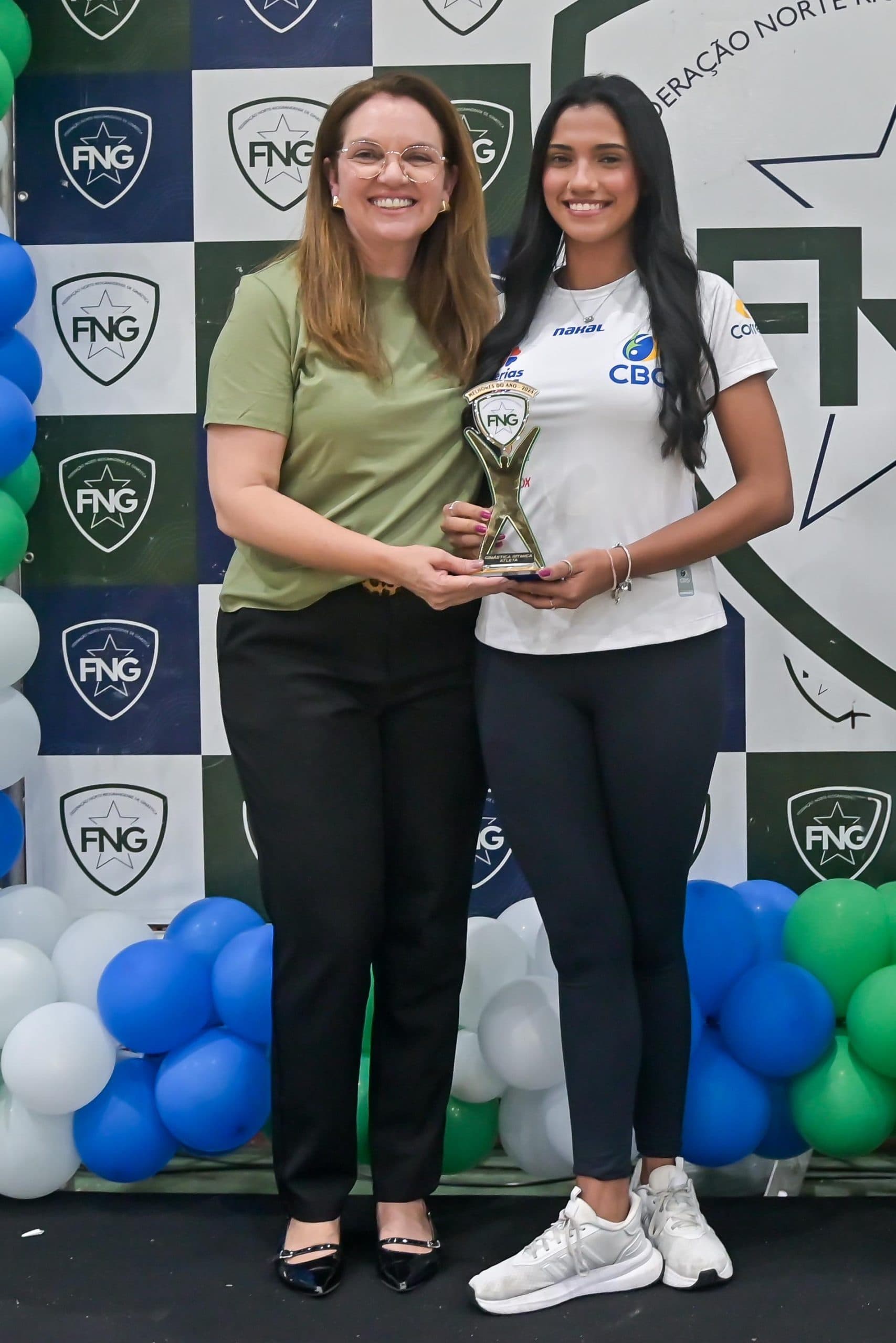 Gabriela Cunha é eleita Melhor Ginasta de Ginástica Rítmica do RN em 2024