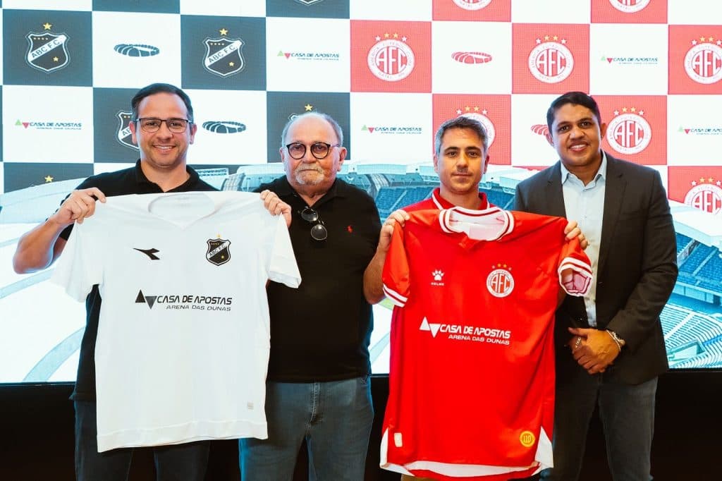 Casa de Apostas Arena das Dunas anuncia patrocínio para ABC e América