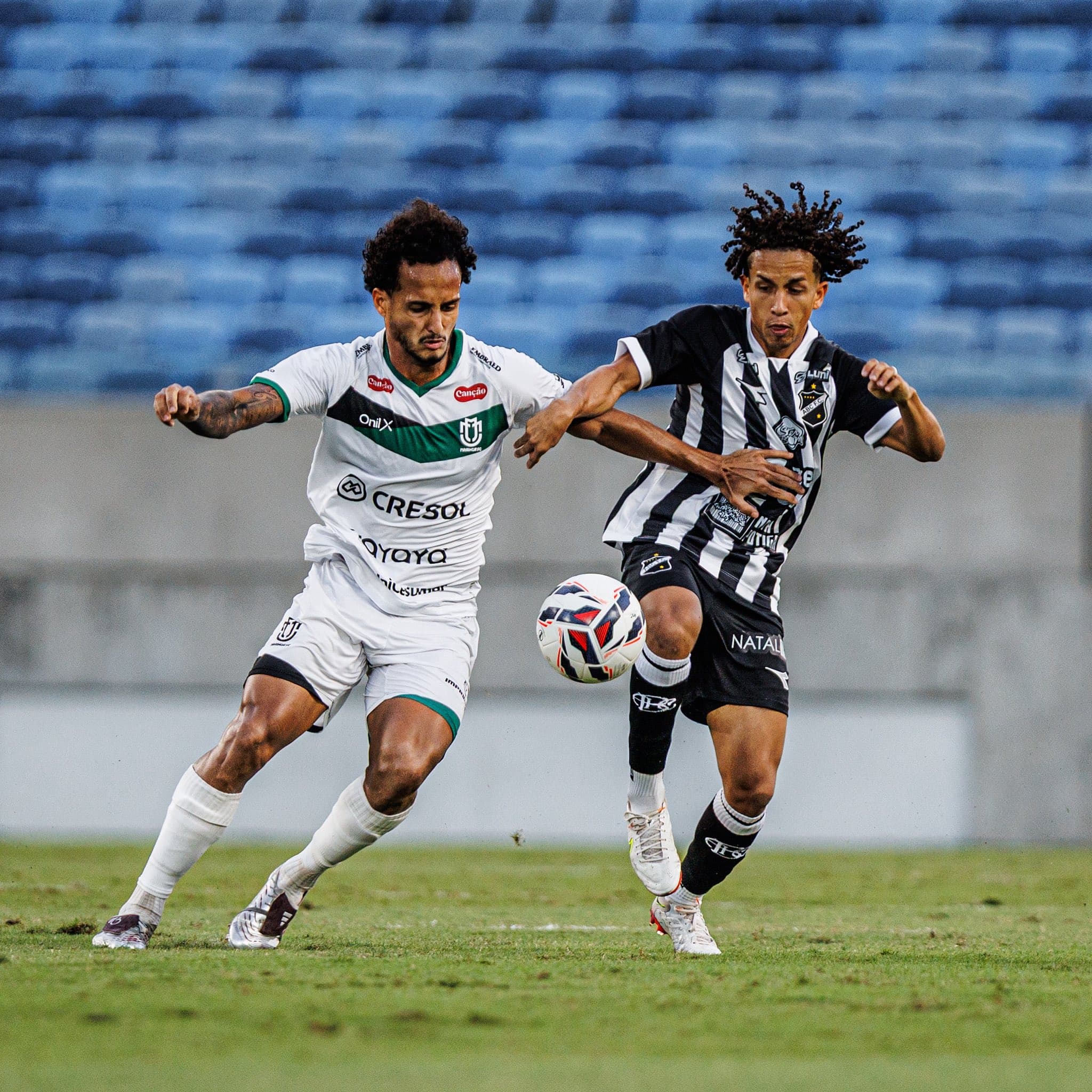 ABC sofre gol no fim e empata com o Maringá-PR na Arena das Dunas