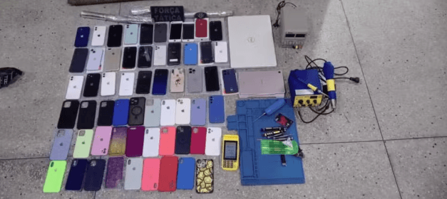 Polícia recupera pelo menos 30 celulares roubados em show em Natal