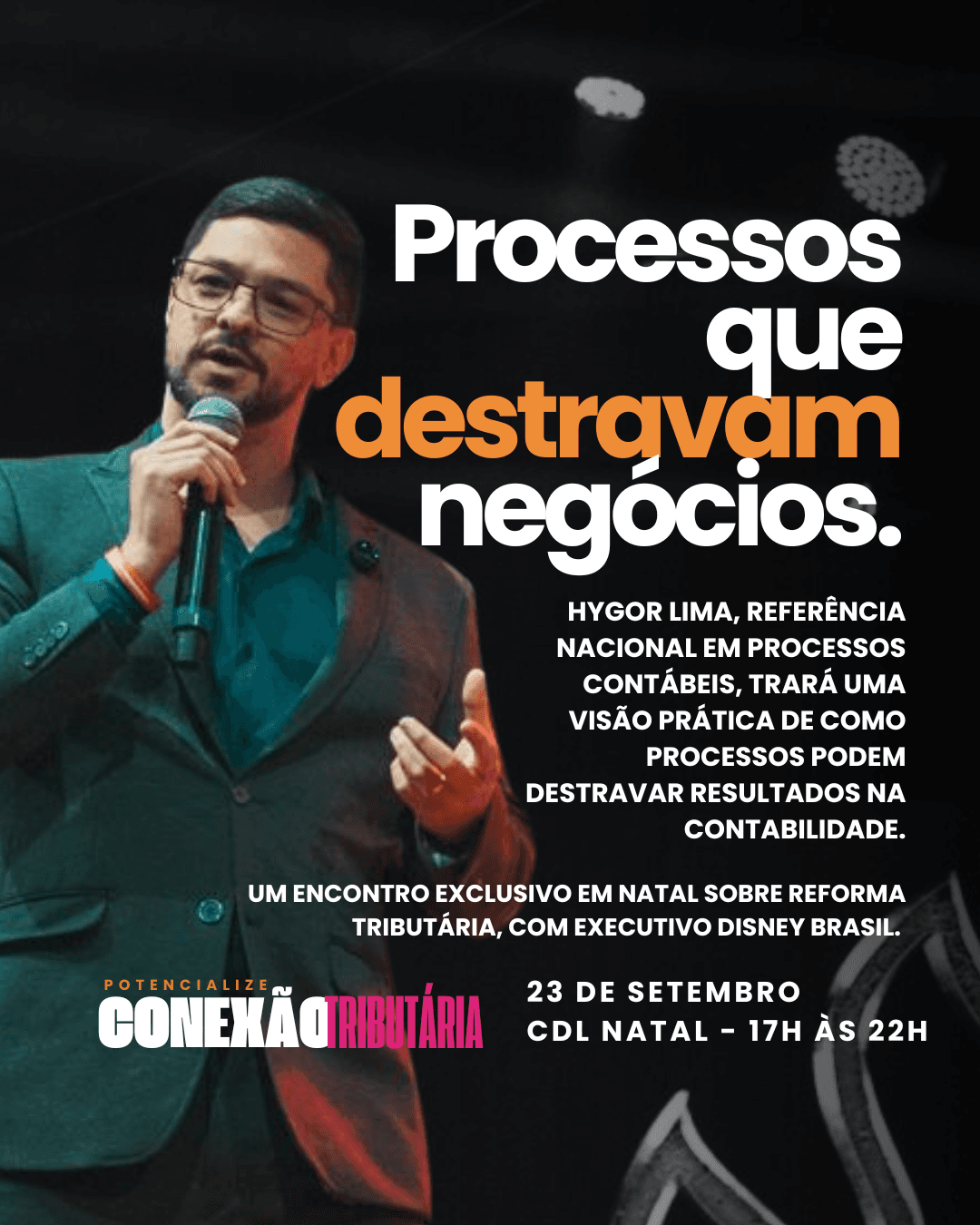 Potencialize Conexão Tributária acontece nesta terça-feira no CDL Natal