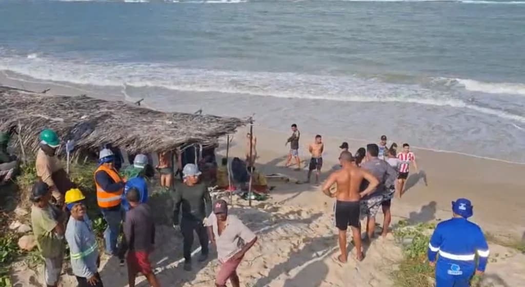 Turista de Minas Gerais morre afogado em praia do litoral sul potiguar