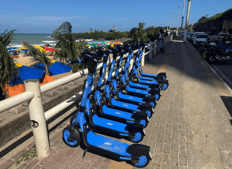 SUCUPIRA PERDE: Patinete foi usado até para ir para o Motel em Natal