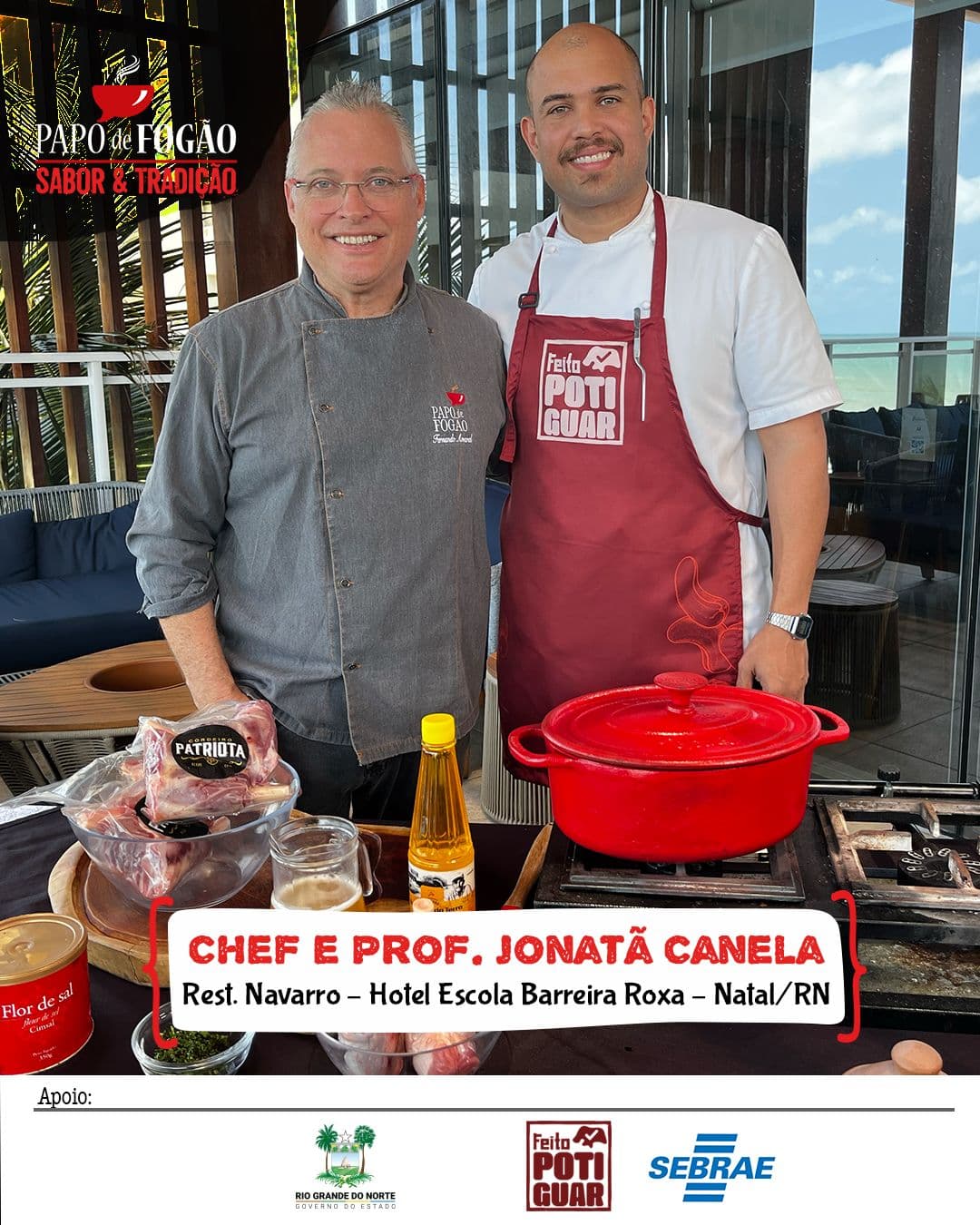 PAPO DE FOGÃO: Três receitas do ‘Feito Potiguar' para o seu final de semana ser ainda melhor