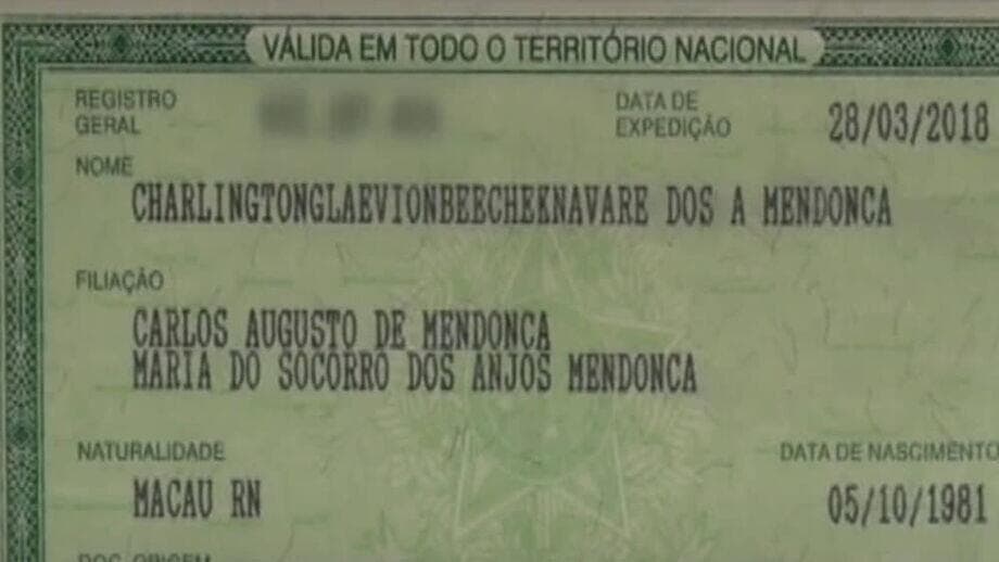 Conheça o potiguar que tem o nome mais longo do Brasil