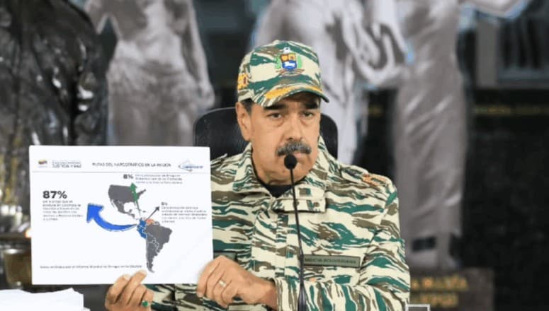 Maduro diz respeitar Trump e pede fim de operações militares dos EUA no Caribe