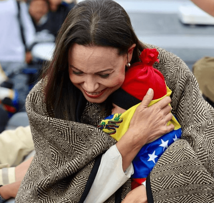 María Corina se diz “chocada” após ganhar Prêmio Nobel da Paz