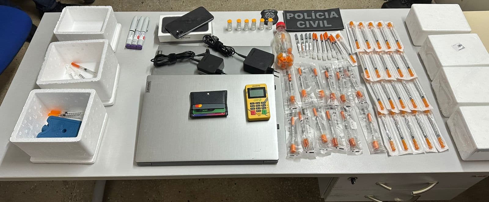 GOLPE DO CORPO PERFEITO: Casal é preso em Parnamirim vendendo ‘canetas da magreza’ proibidas no Brasil