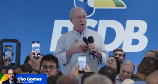 Ciro Gomes renasce no PSDB, joga indireta em Lula e PT e promete virar 2026 no Ceará