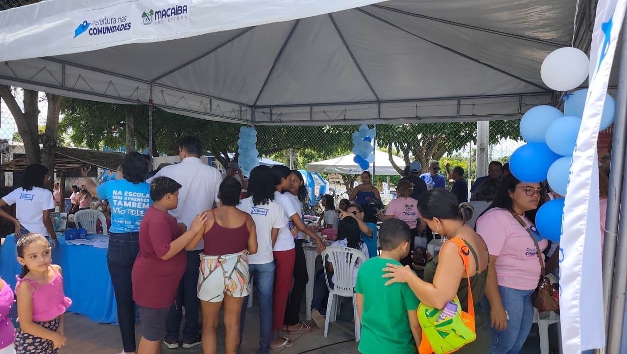 Justiça na Praça e Prefeitura nas Comunidades oferecem diversos serviços à população de Macaíba nesta quinta (23/10)
