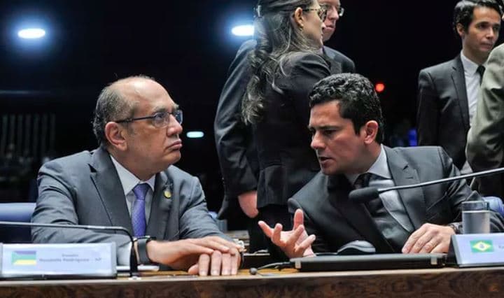 STF forma maioria para manter Moro réu em processo por calúnia a Gilmar Mendes