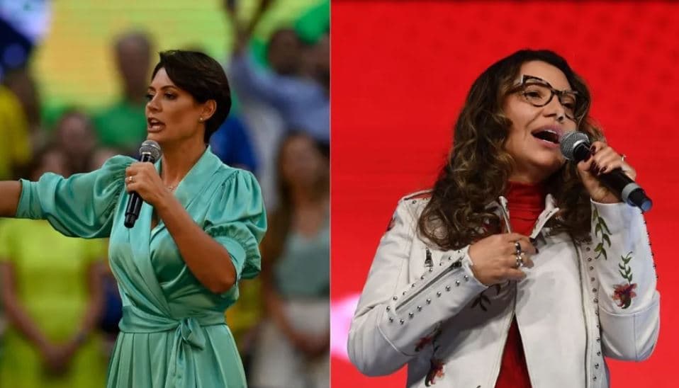 Michelle chama esquerda de ‘maldita' e critica Lula e Janja por presença em igrejas: ‘casalzinho que demoniza Israel'