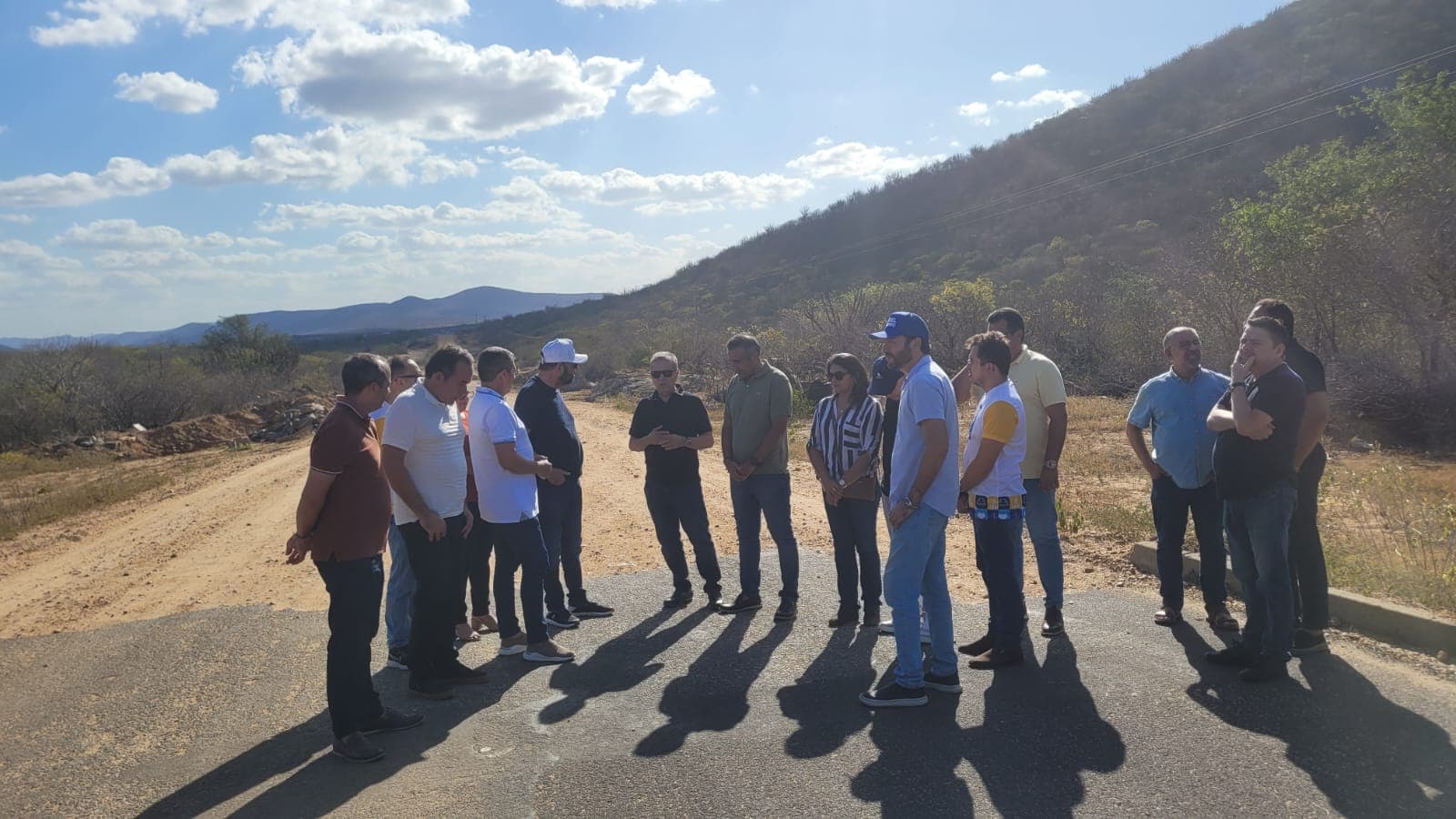 Rogério Marinho visita obras em São Tomé e reforça apoio a ações em Riachuelo e São Paulo do Potengi