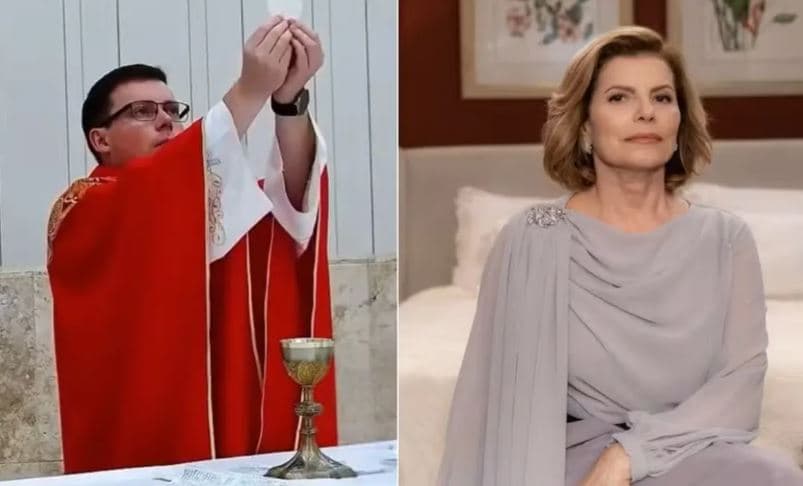 Padre dá ‘bronca' em fiéis e recusa pedidos de oração para Odete Roitman